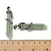 Natural Green Aventurine Pointed Big Pendants G-F766-07AS-09-3