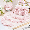 5M Double Layer Polyester Pleated Lace Ribbon OCOR-CY0003-97B-4