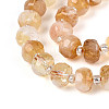 Heated Natural Citrine Beads Strands G-T144-A01-11-4