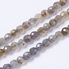Natural Labradorite Beads Strands G-F568-199-4mm-1