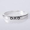 Father's Day Alloy Finger Rings WG0D677-02-2