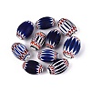 Handmade Millefiori Glass Barrel Beads LA-N002-30A-1