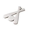Non-Tarnish 304 Stainless Steel Pendants FIND-Z025-02P-2