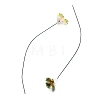 Hand-Painted Ceramic Flower Stems with Iron Stem PR-CBAD4A8-01-4