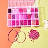 288G 24 Colors Glass Seed Beads SEED-JQ0005-01G-3mm-6