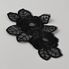 Organza Embroidery Sew on Appliques PATC-WH0008-61E-2