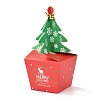 Christmas Theme Paper Fold Gift Boxes CON-G012-02B-4