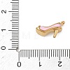 304 Stainless Steel Enamel Pendants STAS-I369-08G-03-3