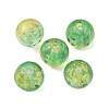 Handmade Gold Sand Lampwork Beads LAMP-WH0001-10G-2