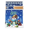 Christmas Snowman Plastic Packing Pouches Drawstring Bags ABAG-Q053-03A-1