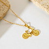 201 Stainless Steel Pendant Necklaces WGE4224-04-1