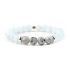 Natural Moonstone Beaded Bracelet - Handmade Gemstone Jewelry for Women ST1909907-1