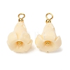 Dyed Synthetic Coral Pendants GG-CBAC295-02G-03-1