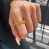 304 Stainless Steel Finger Rings for Women GN6339-2