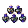 Handmade Lampwork Perfume Bottle Pendants LAMP-H072-02D-1