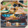 1Pc Printed Wooden Jewelry Packaging Boxes CON-PH0003-37-5
