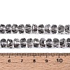 Electroplate Transparent Glass Beads Strands EGLA-N022-04A-D02-4