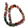 Natural Fire Crackle Agate(Dyed & Heated) Beads Strands G-H091-C01-01-2