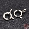 925 Sterling Silver Spring Ring Clasps STER-F014-06F-3