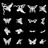 80Pcs 8 Styles DIY Butterfly Jewerly Making Finding Kits FIND-WR0012-21-1
