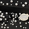 600Pcs No Hole ABS Plastic Imitation Pearl Round Beads MACR-LS0001-04-5