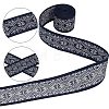 Gorgecraft Ethnic style Embroidery Polyester Ribbons OCOR-GF0002-24A-4