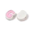 Plastic European Beads PL-CBA02CB-01G-2