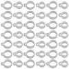 Gorgecraft 60Pcs 2 Style Silicone Pendant SIL-GF0001-42C-1