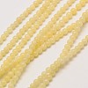 Resin Round Beads Strands G-A130-3mm-34-1