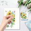 8 Sheets 8 Styles PVC Waterproof Wall Stickers DIY-WH0345-032-3