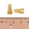 Brass Bead Caps KK-E362-G-2