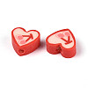 Handmade Polymer Clay Beads CLAY-T023-16-2