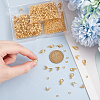 Zinc Alloy Lobster Claw Clasps & Brass End Bead Tips & Jump Rings Findings Kits DIY-GO0002-21G-3