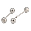 304 Stainless Steel Ear Plug Gauges EJEW-B066-01J-P-2