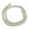 Natural Myanmar Jade/Burmese Jade Beads Strands G-L642-B11-6mm-3