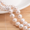 Natural Pearl Beads Necklace NJEW-P126-B-08-3