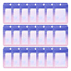 60Pcs Rectangle Glitter Holographic Plastic Resealable Packaging Bags ABAG-TA0001-97A-01-2