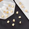 20Pcs Brass Folding Crimp Ends Caps FIND-CA0005-54-4