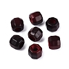 Opaque Acrylic Imitation Wood Beads OACR-N162-17A-1