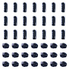 90Pcs 2 Styles Opaque Acrylic Imitation Gemstone Beads OACR-TA0005-14A-1