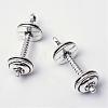 Tibetan Style Alloy Pendants TIBEP-S297-34AS-RS-1