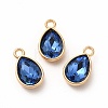 Faceted Glass Rhinestone Pendants GLAA-I051-A06-2