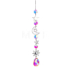 Iron Big Pendant Decorations LS-DJEW-PW0007-02E-1