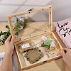 Wood Insect Specimen Display Cases with Visible Window CON-CA0001-035A-3
