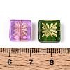 Baking Paint Transparent Glass Beads X-DGLA-N018-13-3
