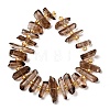 Natural Quartz Crystal Beads Strands G-F800-E14-2