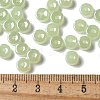 Imitation Jade & Luster Glass Seed Beads SEED-E001-J3x6mm-A03-4