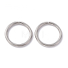 Non-Tarnish 304 Stainless Steel Jump Rings STAS-C040-01N-P-1