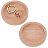 Wooden Jewelry Display Trays for Bracelets Necklaces ODIS-WH0086-229-1