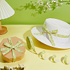Cotton and Linen Ribbon SRIB-WH0012-13B-4